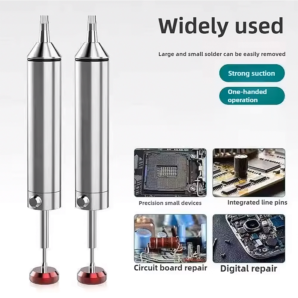 Tools For Electronic Workshop - Aluminum Desoldering Pump Suction Tin Gun