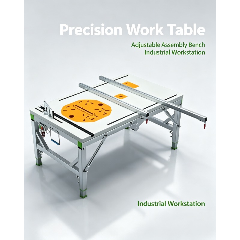 Workbench Portable Fold - Suitable for multi-functional folding lift woodworking