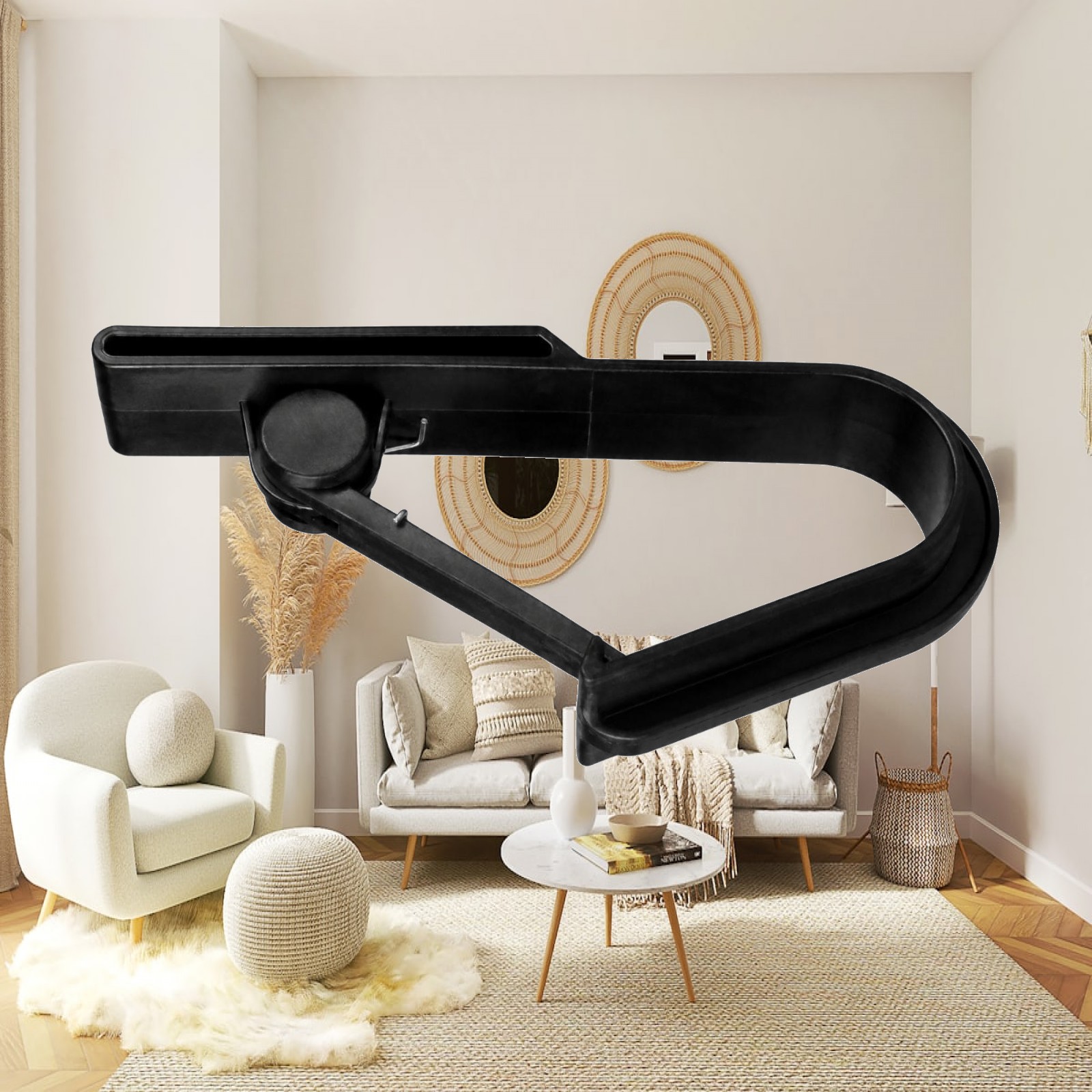 Workshop Tools Hanging - Black Plastic Electric Drill Hook Hanger