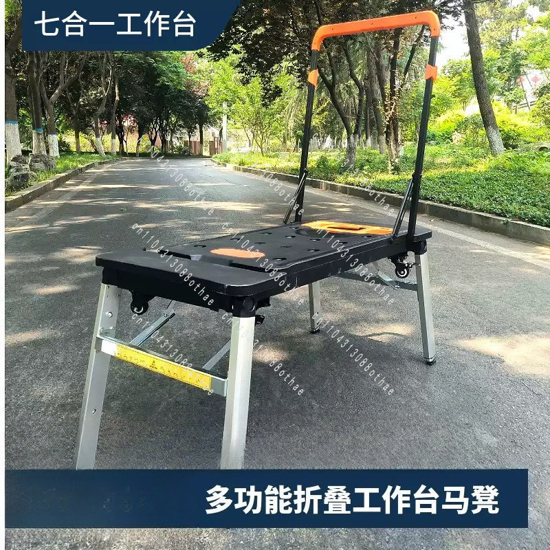 DIY Woodworking Table Portable - Workbench Portable Fold ulasan dan harga