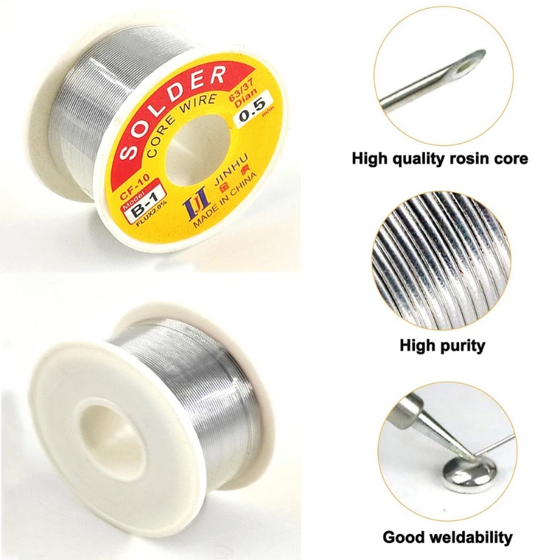 100g Tin Welding Wire Melt Ros - Tools For Electronic Workshop ulasan dan harga