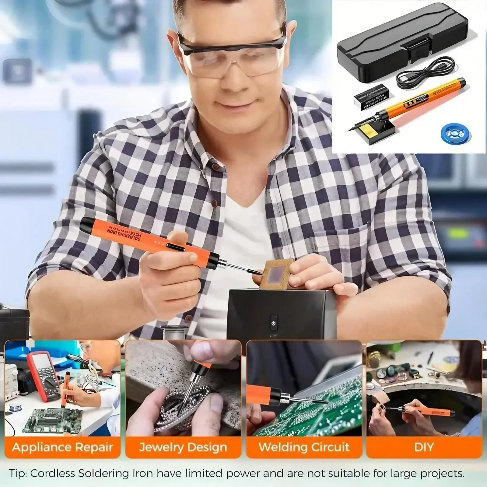 Precision Rechargeable Mini So - Tools For Electronic Workshop ulasan dan harga