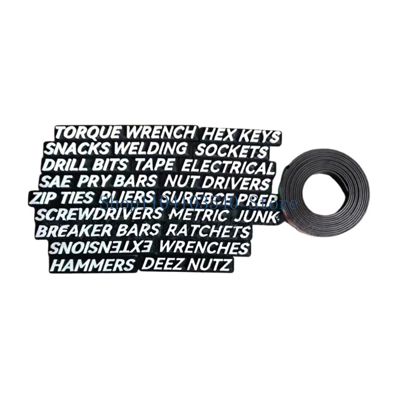 02DC Workshop Drawer Labels Ra - Workshop Tools With Name ulasan dan harga
