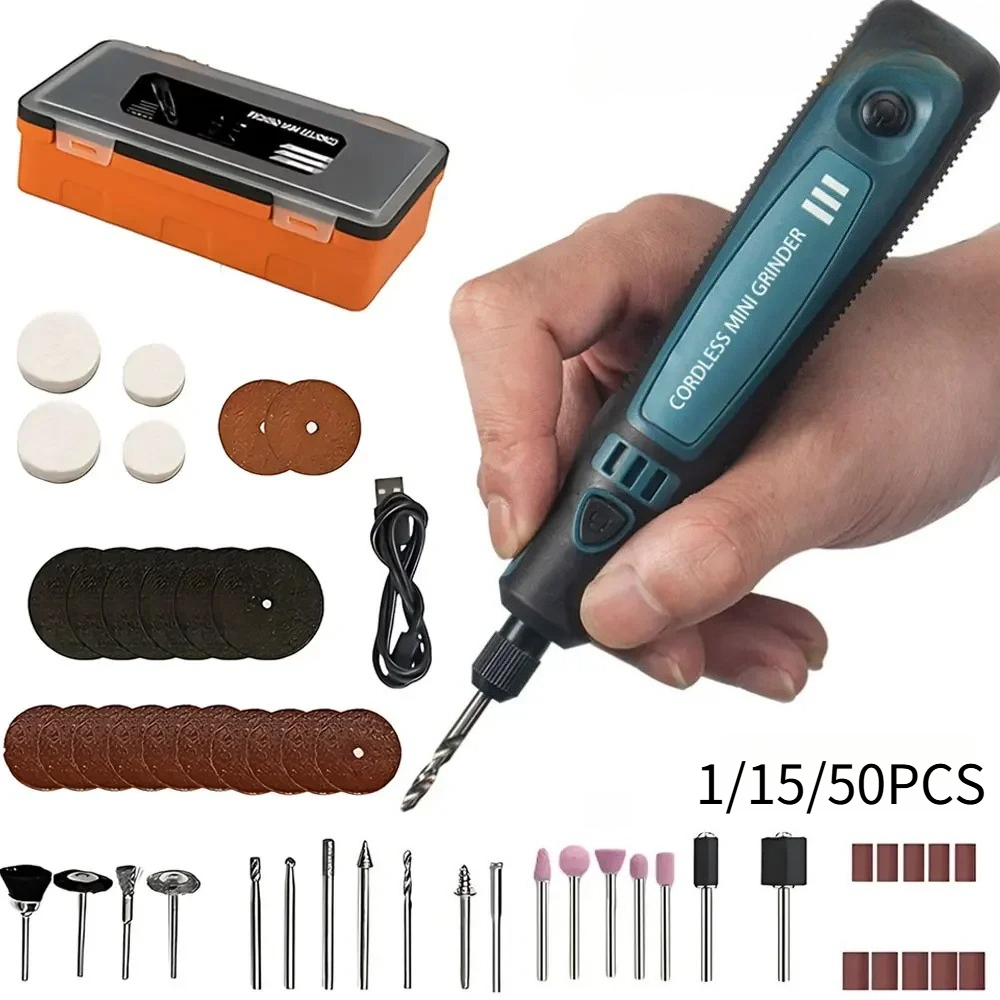 USB Cordless Electric Grinder  - Chisel Set Wood ulasan dan harga