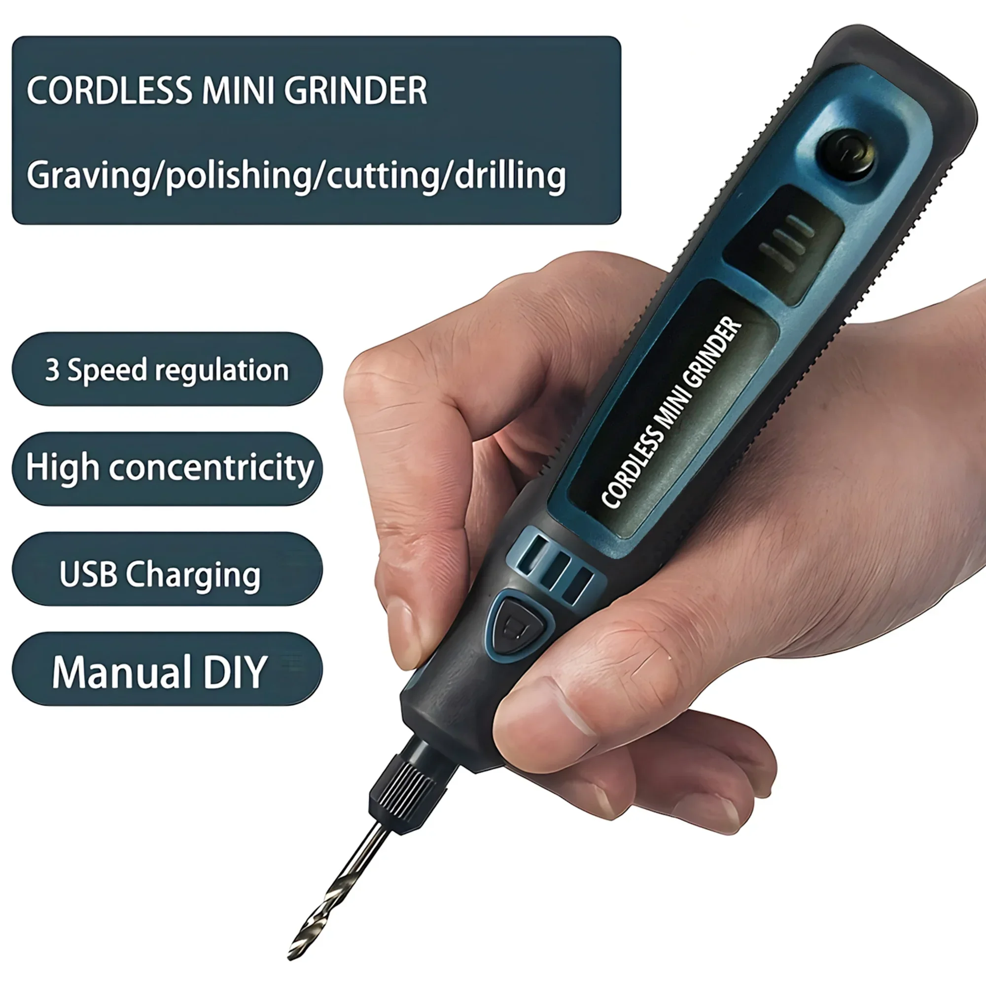 USB Cordless Electric Grinder  - Chisel Set Wood ulasan dan harga