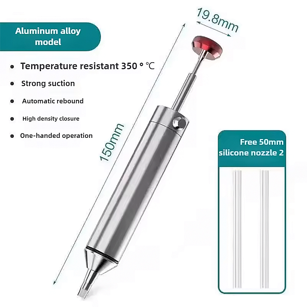 Aluminum Desoldering Pump Suct - Tools For Electronic Workshop ulasan dan harga