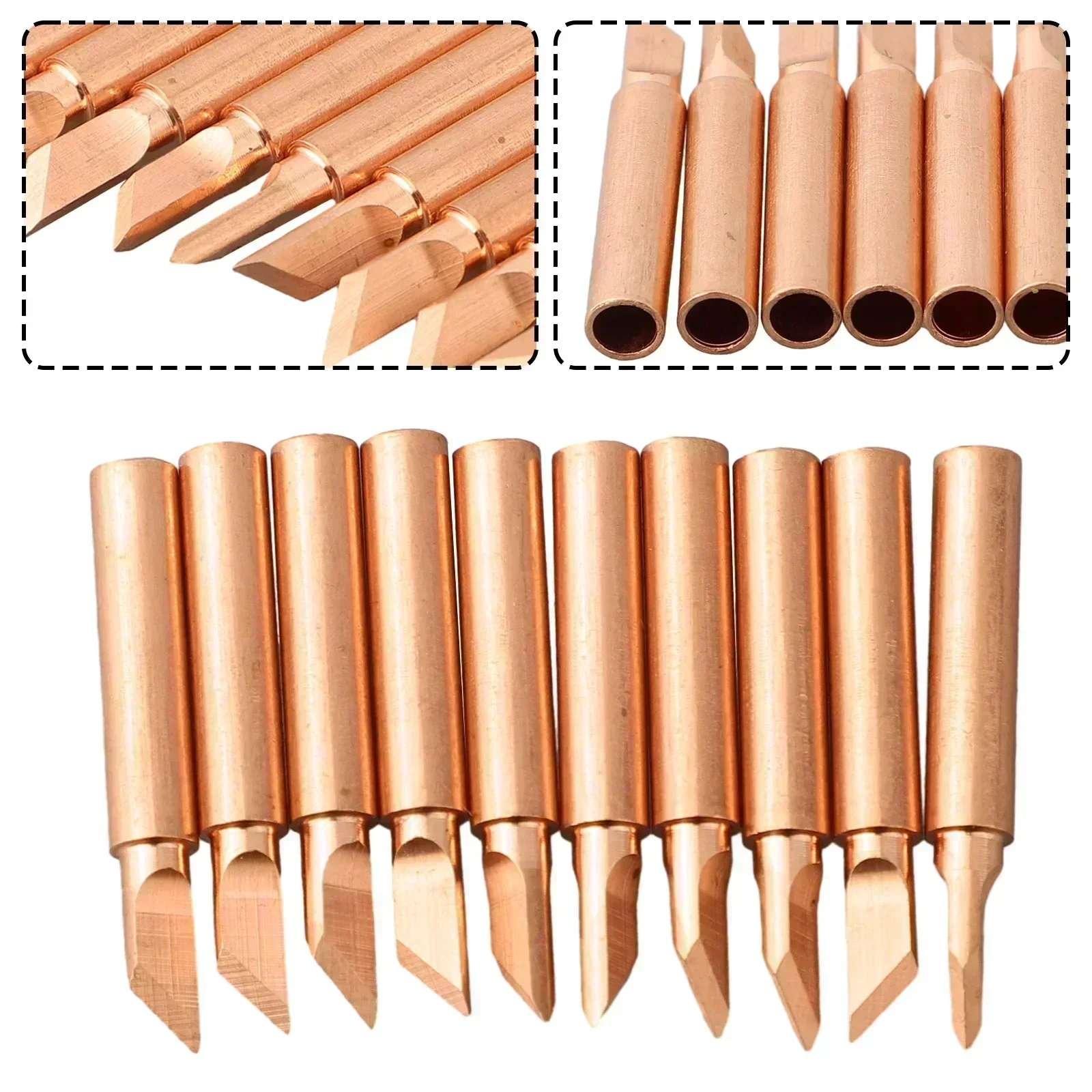 10pcs/pack Soldering Iron Tip  - Tools For Electronic Workshop ulasan dan harga