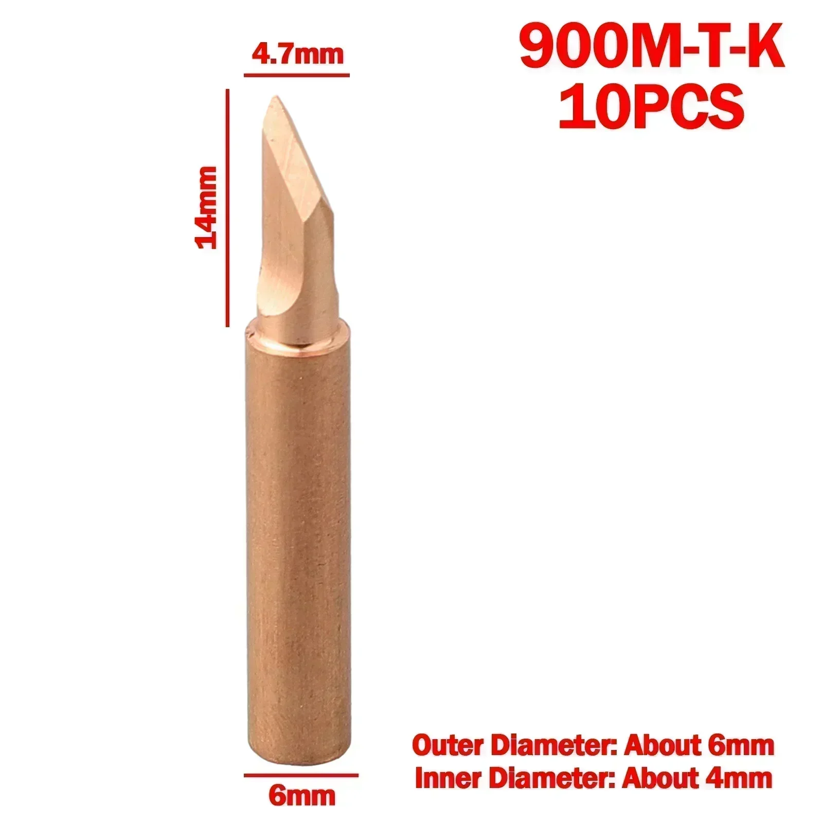 10pcs/pack Soldering Iron Tip  - Tools For Electronic Workshop ulasan dan harga