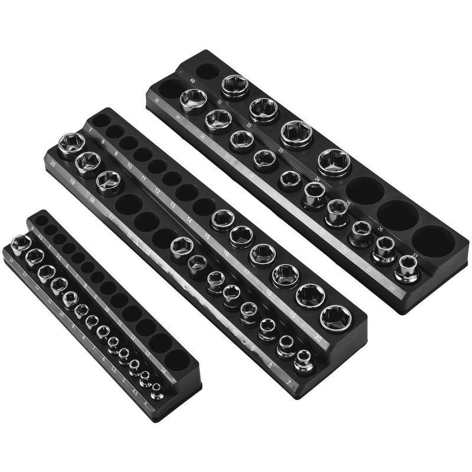 Socket Organizer Tray Magnetic - Hand Tools In Workshop ulasan dan harga