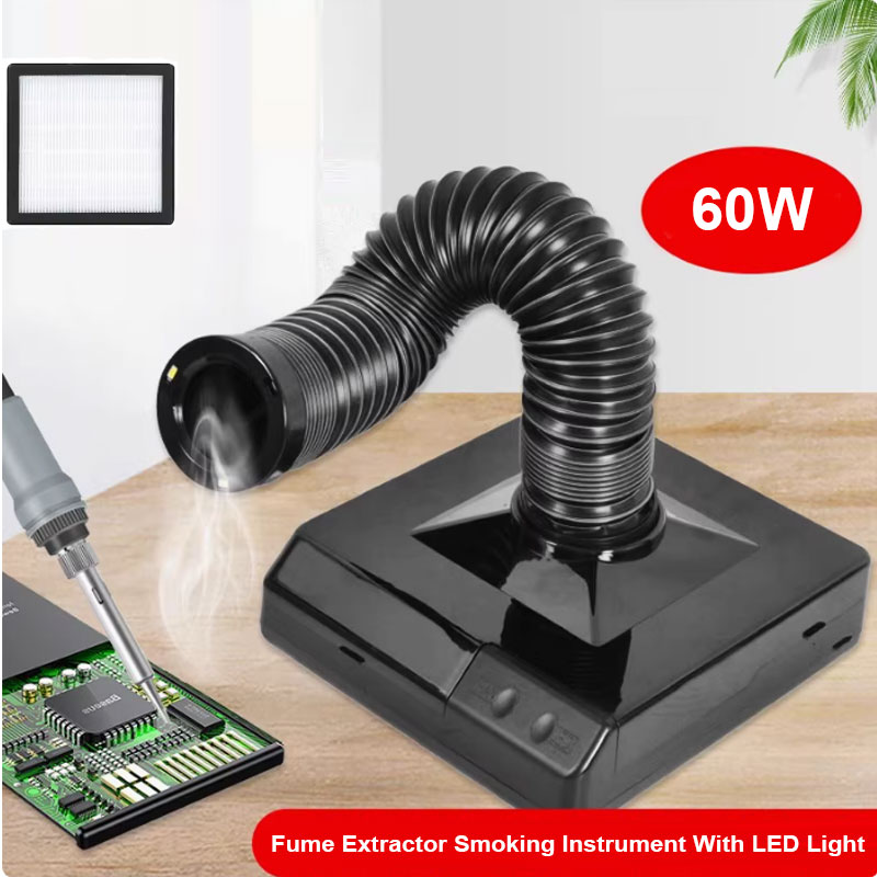 60W Soldering Iron Fume Extrac - Tools For Electronic Workshop ulasan dan harga