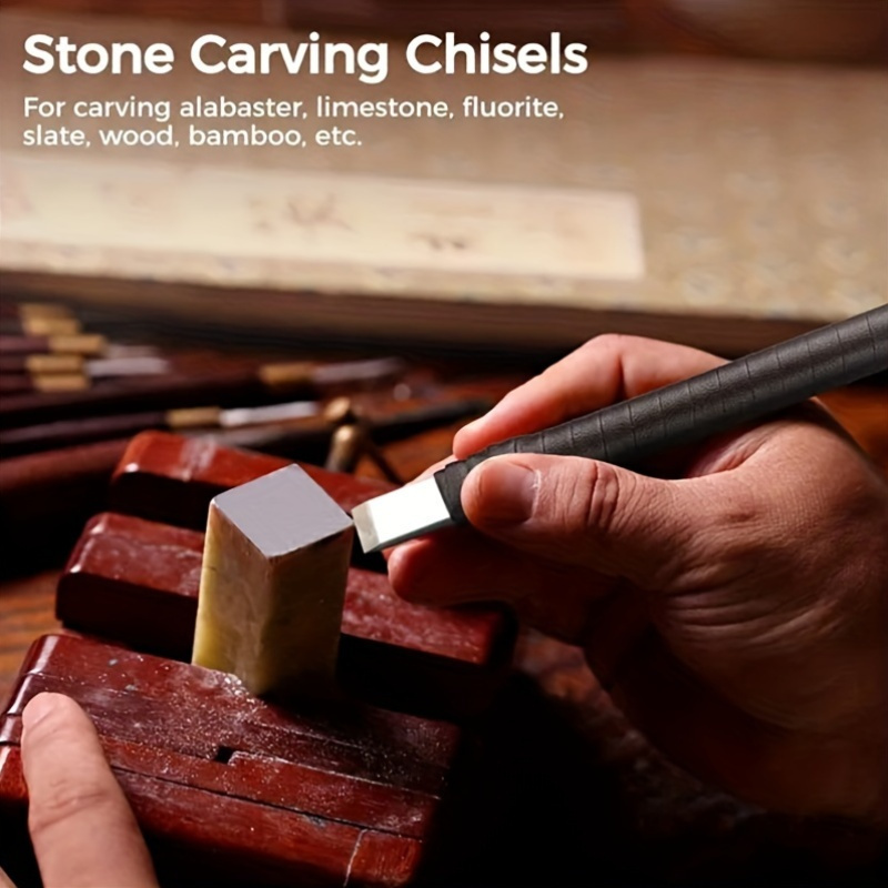 ‌8pcs Tungsten Steel Carving C - Chisel Set Wood ulasan dan harga