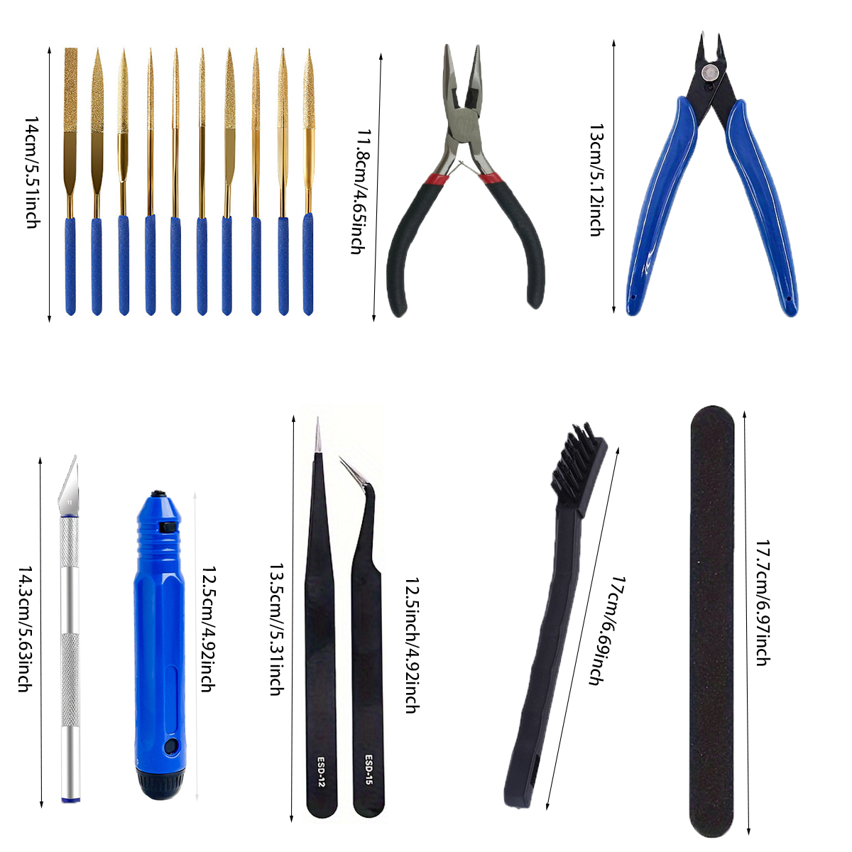42-Piece 3D Printer Tool Set - - Tools Vape ulasan dan harga