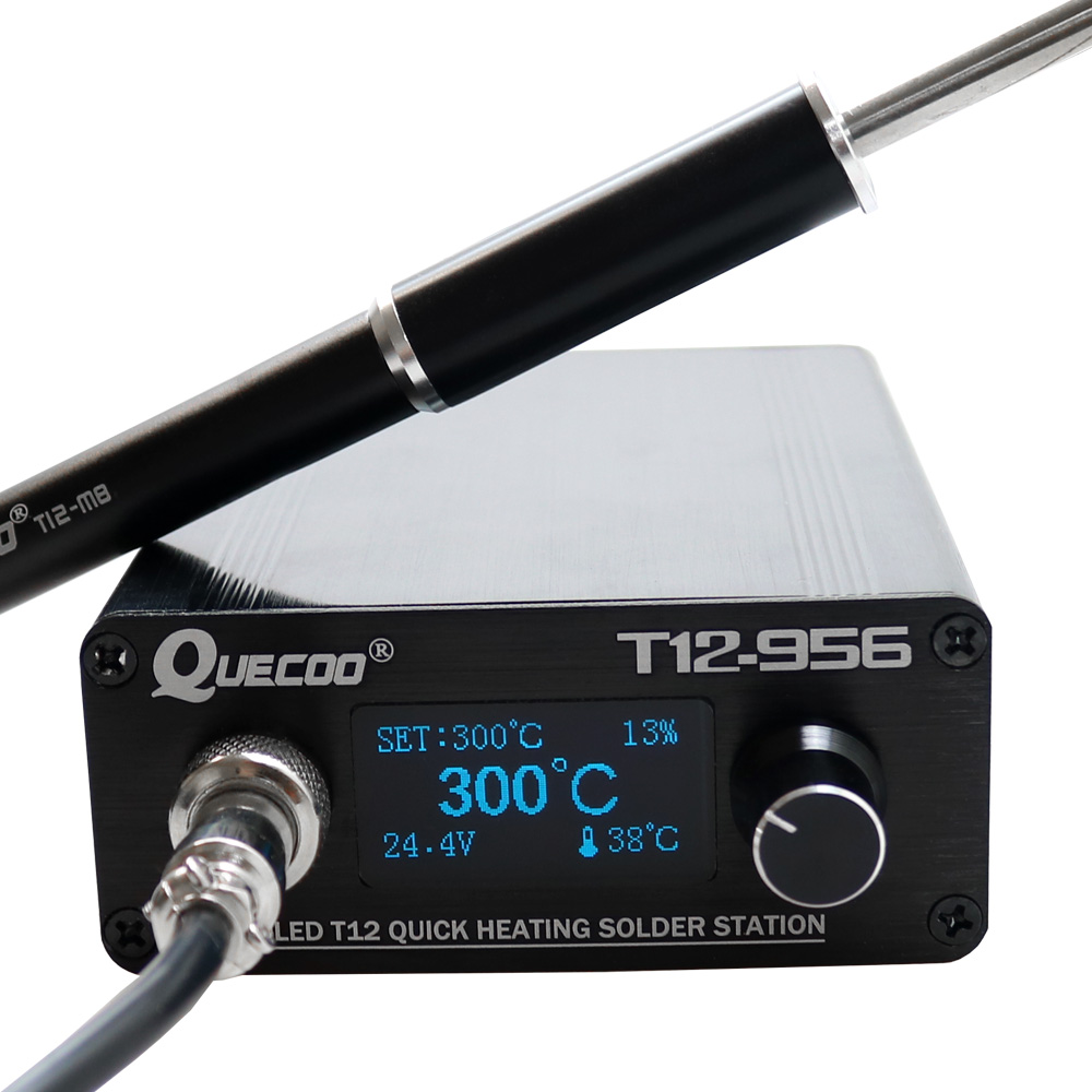 QUECOO T12-956 Soldering Digit - Tools For Electronic Workshop ulasan dan harga