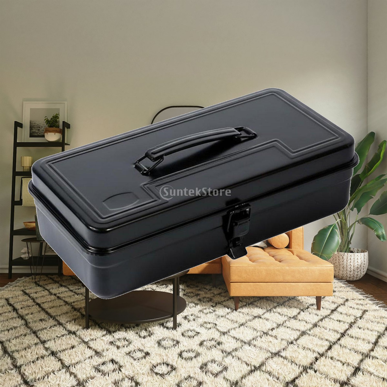Iron Toolbox Thickened Mechani - Tools In Mechanic Workshop ulasan dan harga