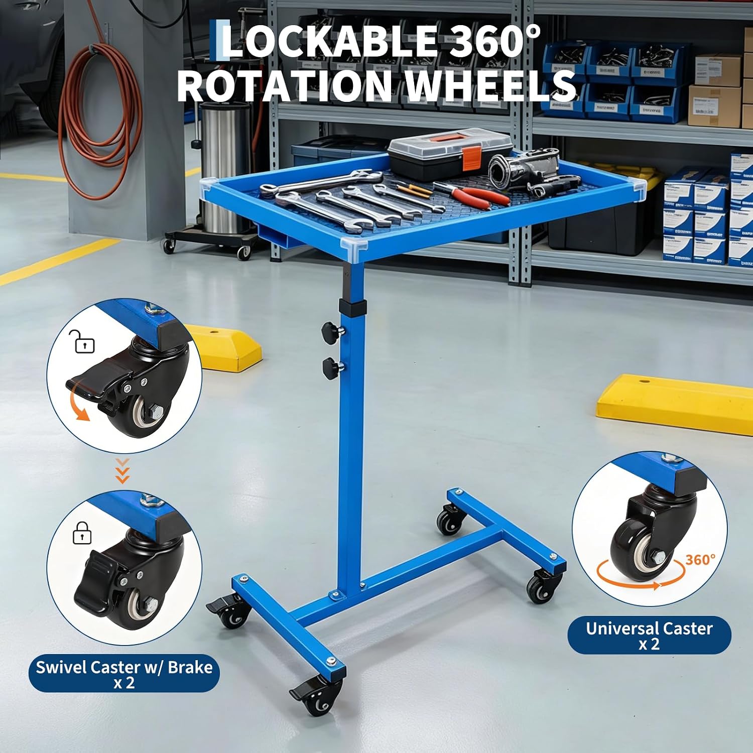 Tacleekii Rolling Tool Table w - Tools In Mechanic Workshop ulasan dan harga